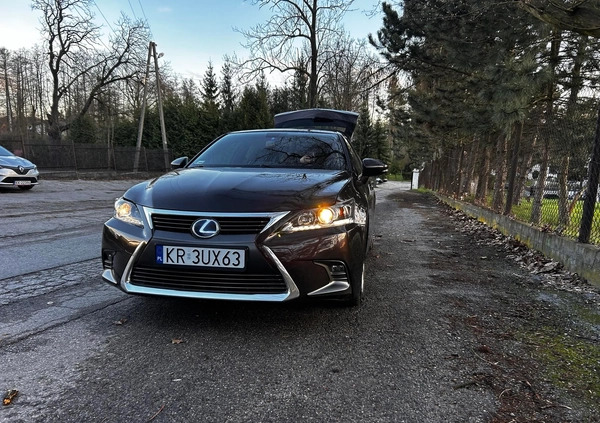 Lexus CT cena 52900 przebieg: 153000, rok produkcji 2012 z Kraków małe 379